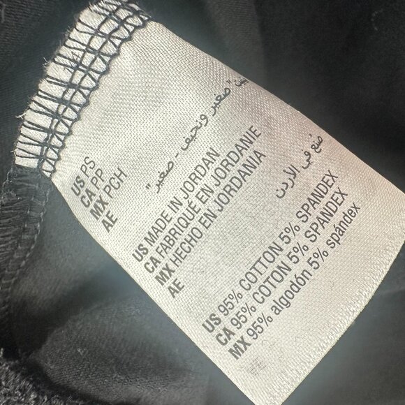 NEW Karen Scott Sport Shorts‎ Black Petite Small Black Cotton Spandex Drawstring - Picture 11 of 13